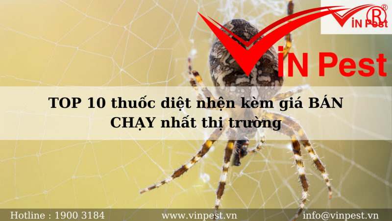 TOP 10 thuốc diệt nhện kèm giá BÁN CHẠY nhất thị trường