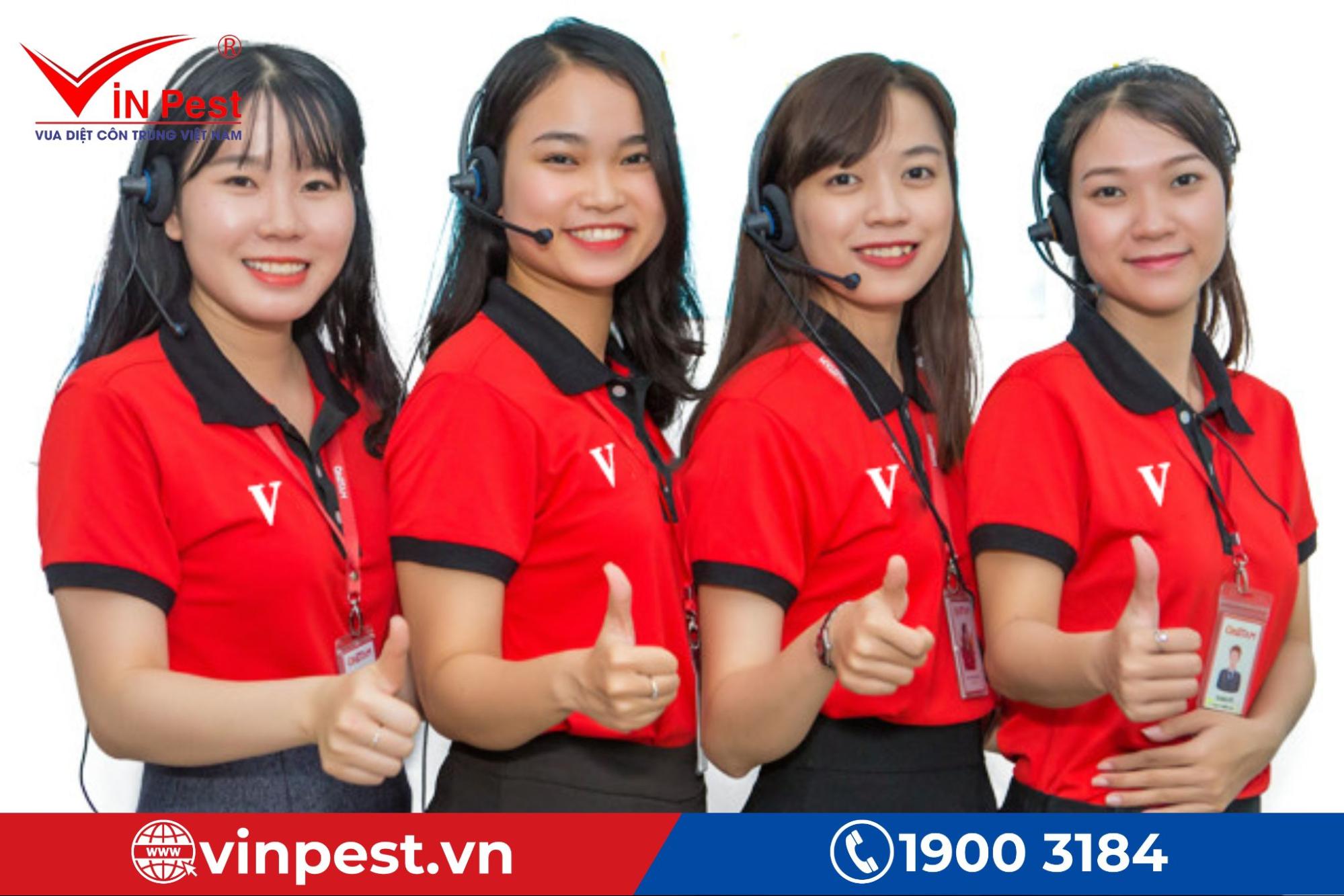 Đội ngũ nhân viên VinPest 