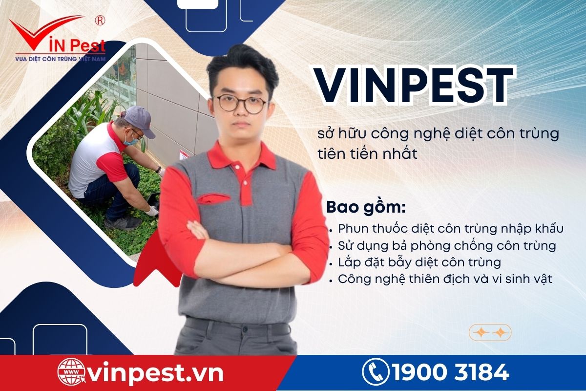 4 công nghệ diệt côn trùng vượt trội được VinPest áp dụng