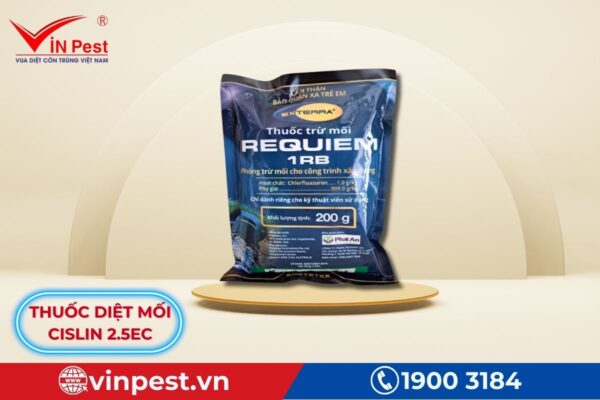 Thông tin về thuốc diệt mối Requiem 1RB chi tiết nhất