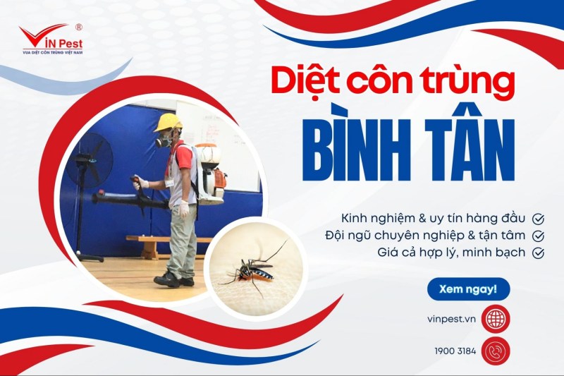 diệt côn trùng tại Bình Tân