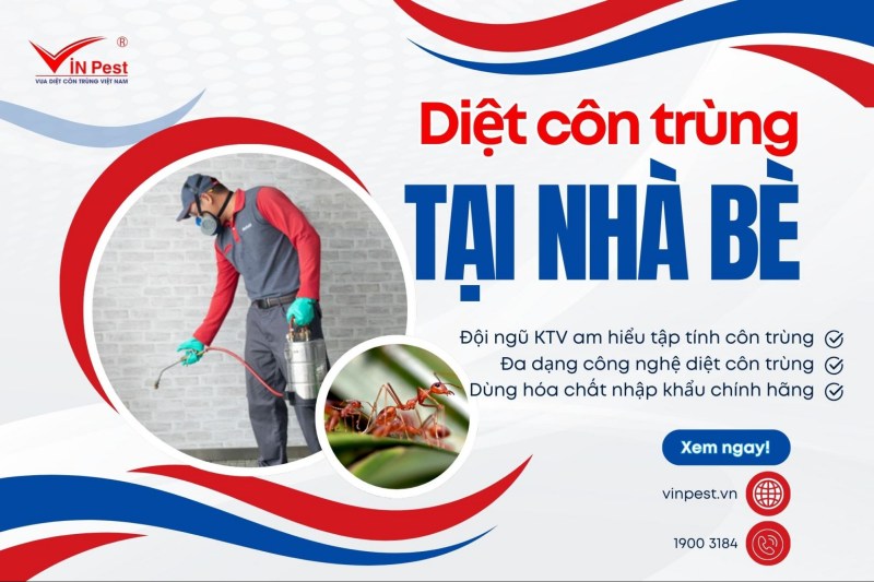 diệt côn trùng tại nhà bè