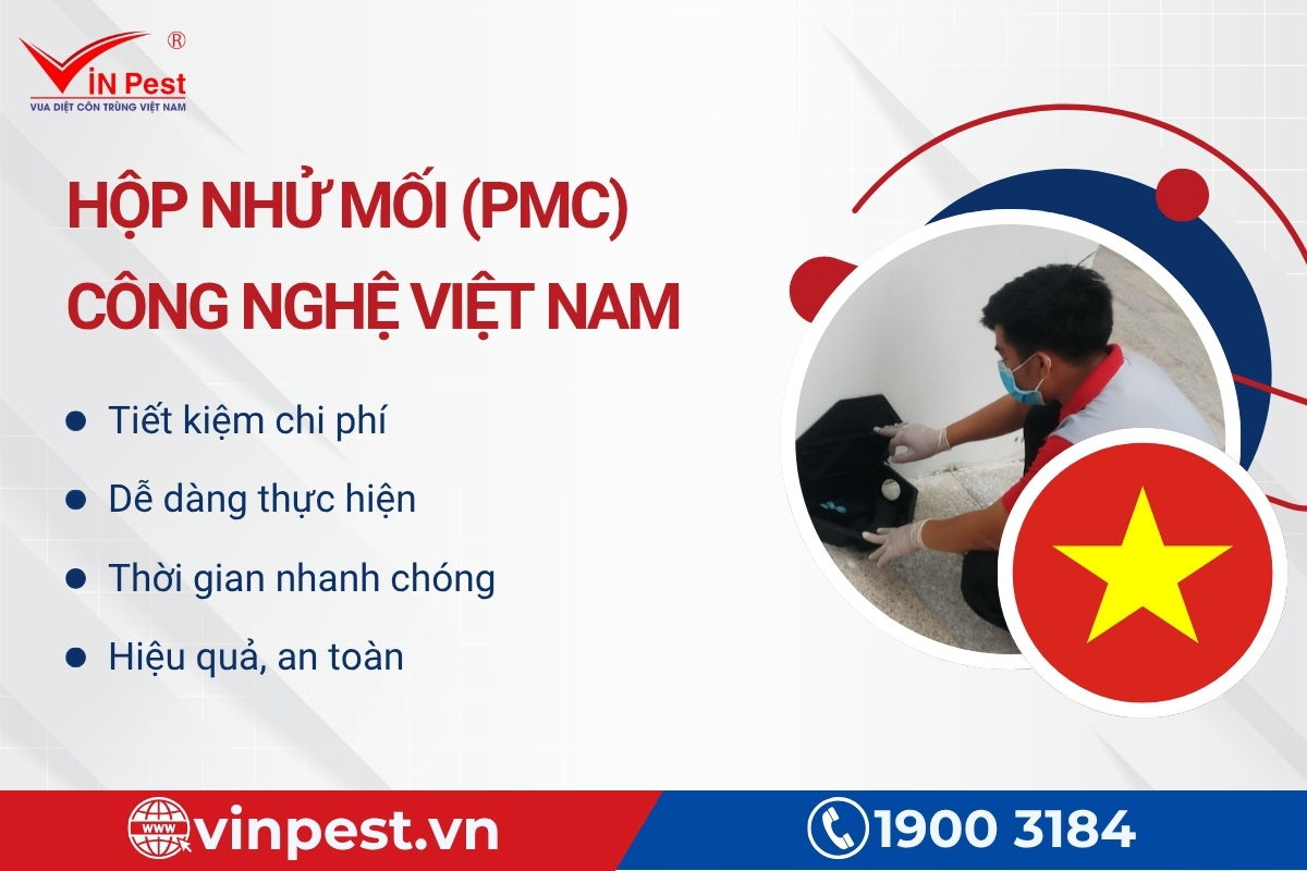 công ty diệt mối vĩnh long công nghệ PMC